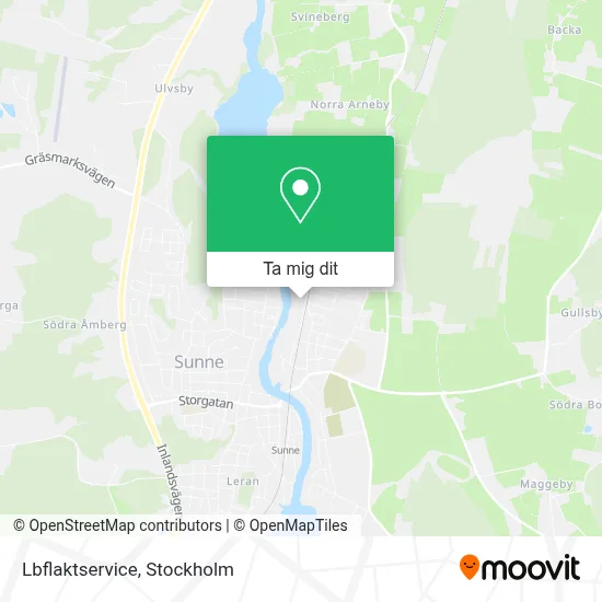 Lbflaktservice karta