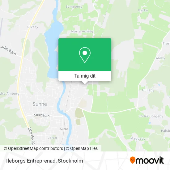 Ileborgs Entreprenad karta