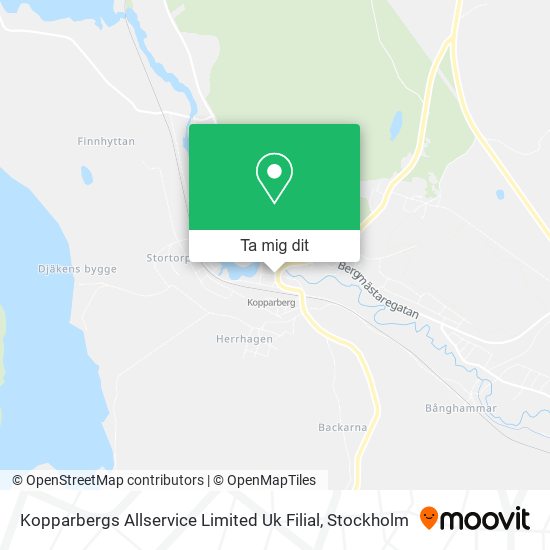 Kopparbergs Allservice Limited Uk Filial karta