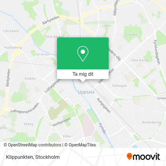 Klippunkten karta