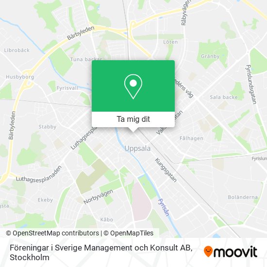 Föreningar i Sverige Management och Konsult AB karta