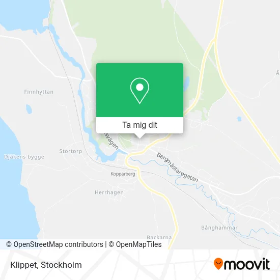 Klippet karta