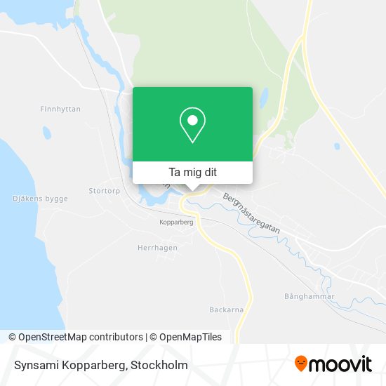 Synsami Kopparberg karta