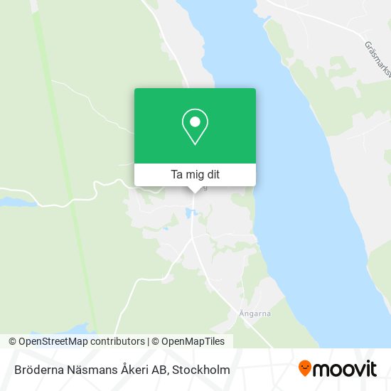 Bröderna Näsmans Åkeri AB karta