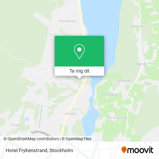 Hotel Frykenstrand karta