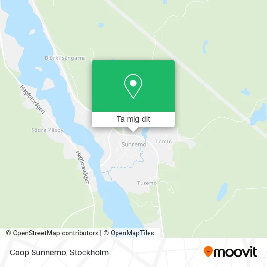 Coop Sunnemo karta