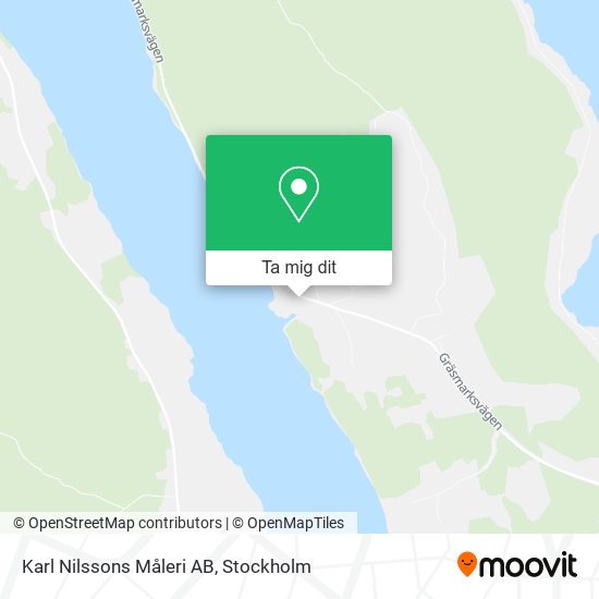 Karl Nilssons Måleri AB karta