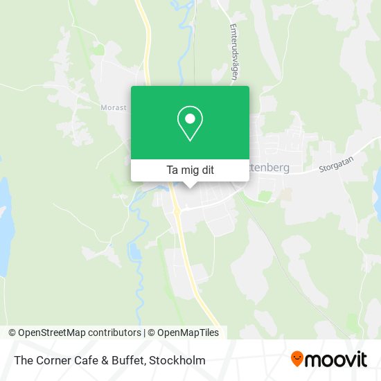 The Corner Cafe & Buffet karta