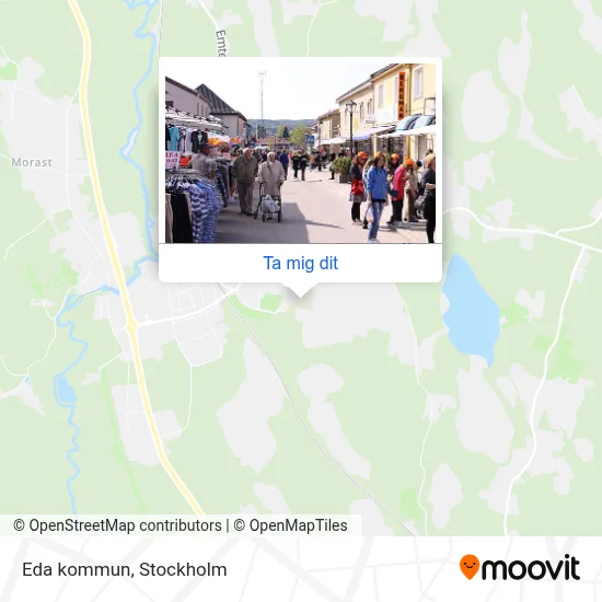 Eda kommun karta