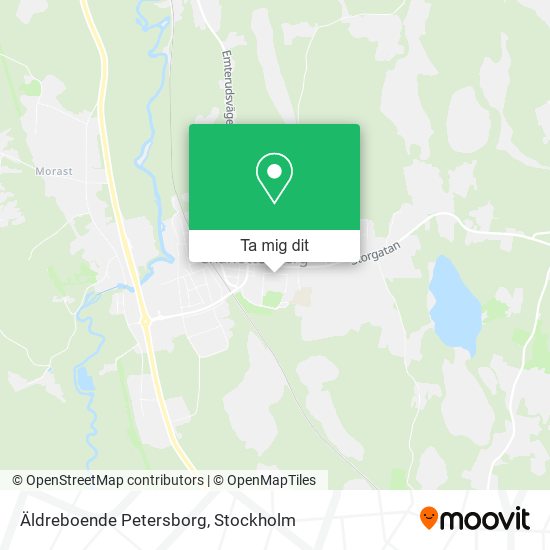 Äldreboende Petersborg karta