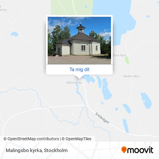 Malingsbo kyrka karta
