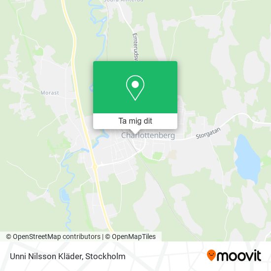 Unni Nilsson Kläder karta