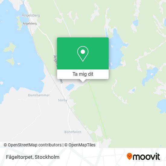 Fågeltorpet karta