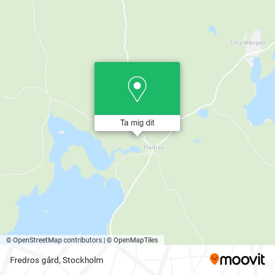 Fredros gård karta