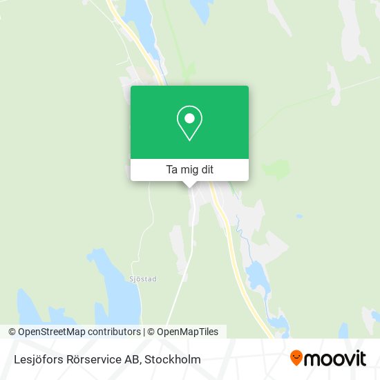 Lesjöfors Rörservice AB karta
