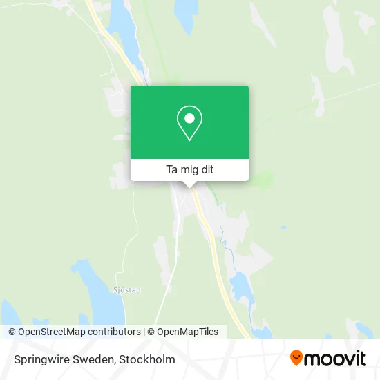 Springwire Sweden karta