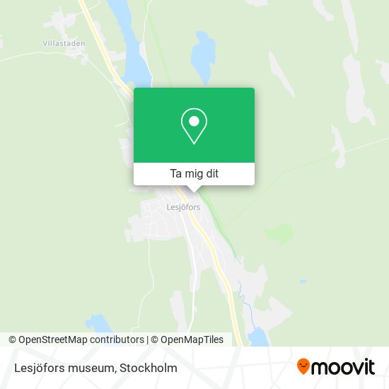Lesjöfors museum karta
