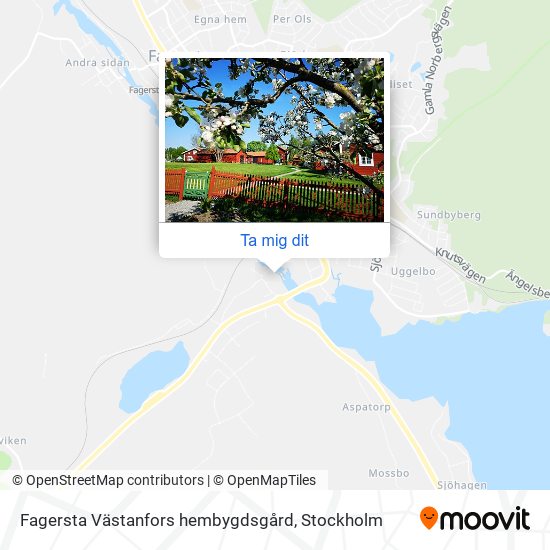 Fagersta Västanfors hembygdsgård karta