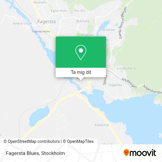 Fagersta Blues karta
