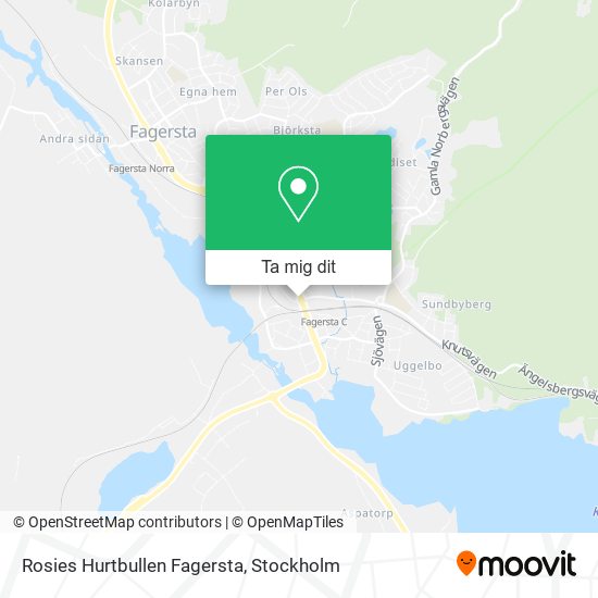 Rosies Hurtbullen Fagersta karta