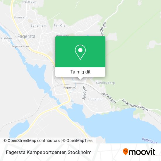 Fagersta Kampsportcenter karta