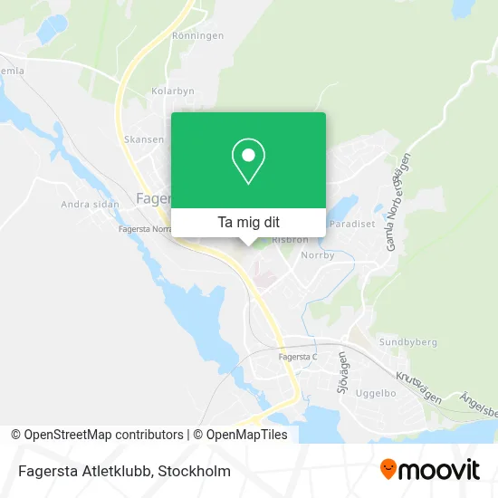 Fagersta Atletklubb karta