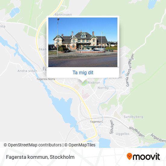 Fagersta kommun karta