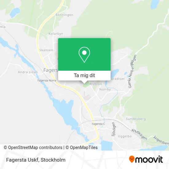 Fagersta Uskf karta