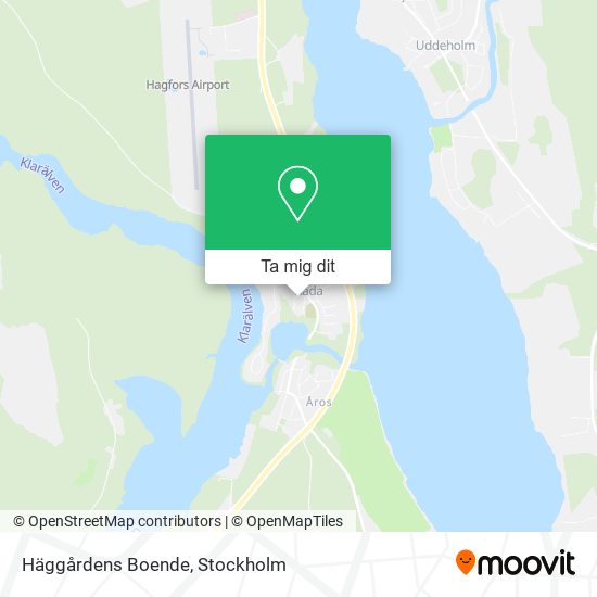Häggårdens Boende karta