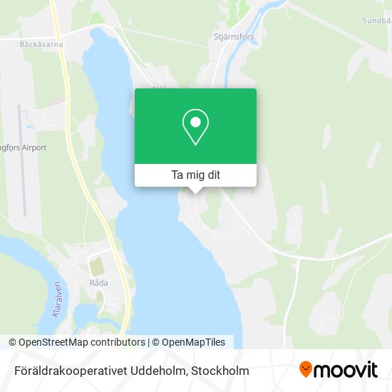 Föräldrakooperativet Uddeholm karta