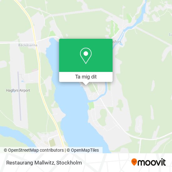 Restaurang Mallwitz karta