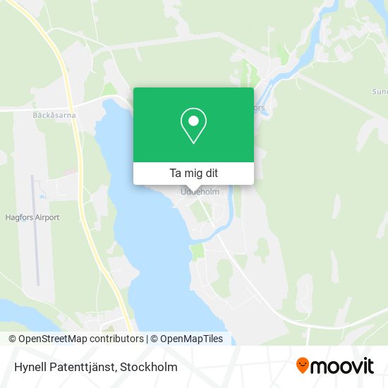 Hynell Patenttjänst karta
