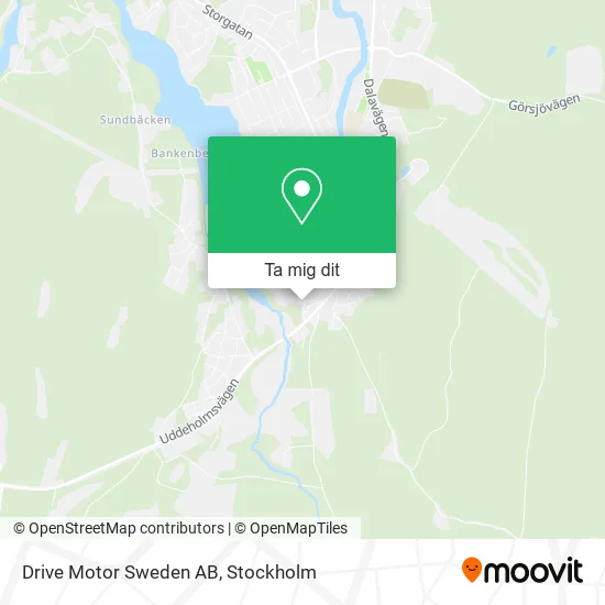 Drive Motor Sweden AB karta