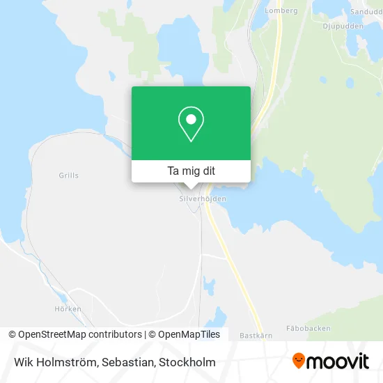 Wik Holmström, Sebastian karta