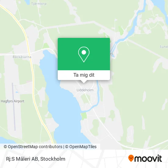 Rj:S Måleri AB karta