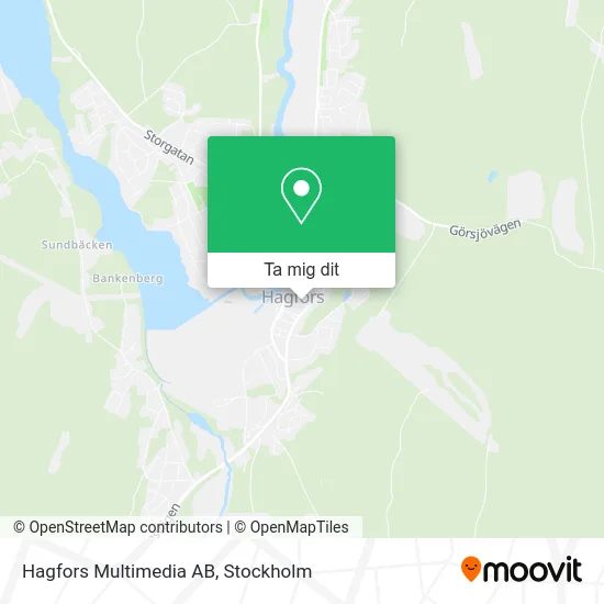 Hagfors Multimedia AB karta