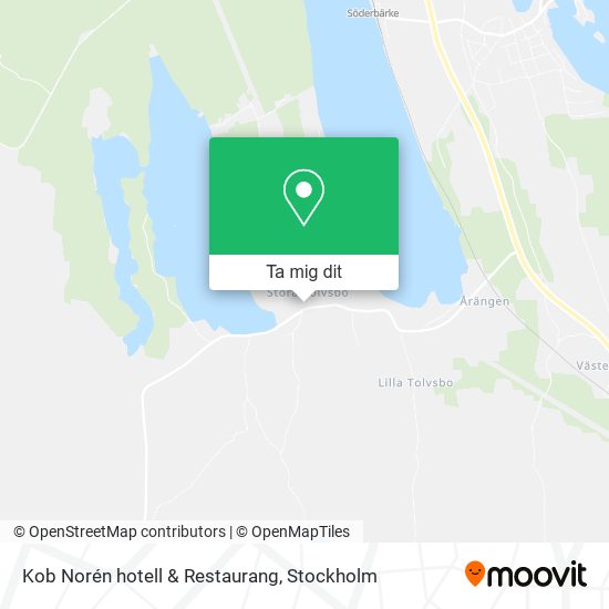 Kob Norén hotell & Restaurang karta