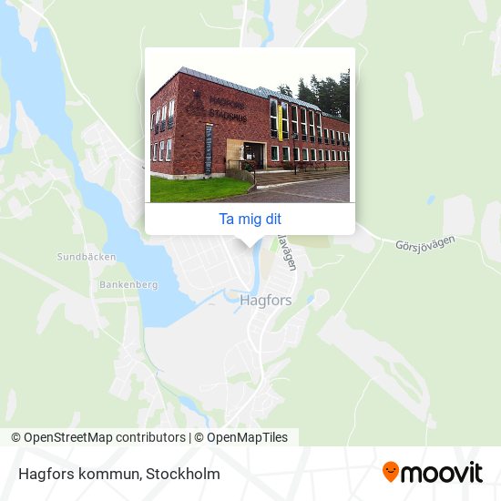 Hagfors kommun karta