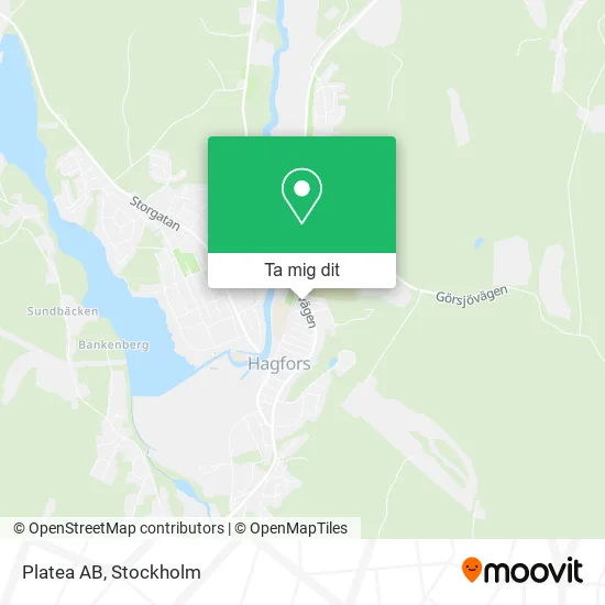 Platea AB karta
