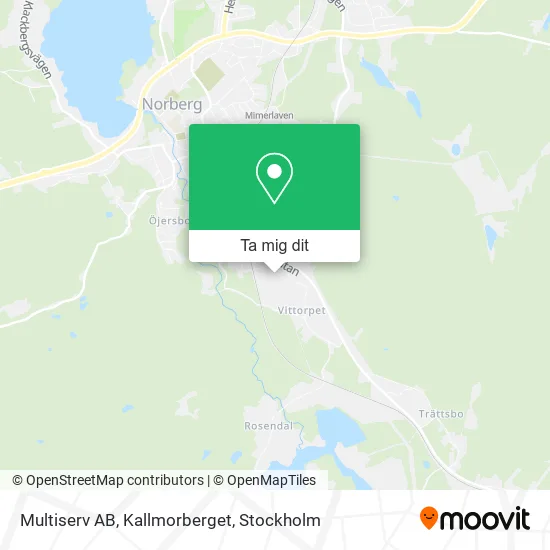 Multiserv AB, Kallmorberget karta