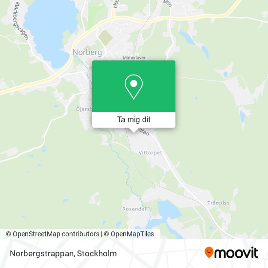 Norbergstrappan karta