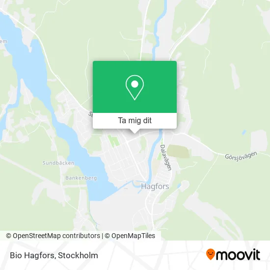 Bio Hagfors karta