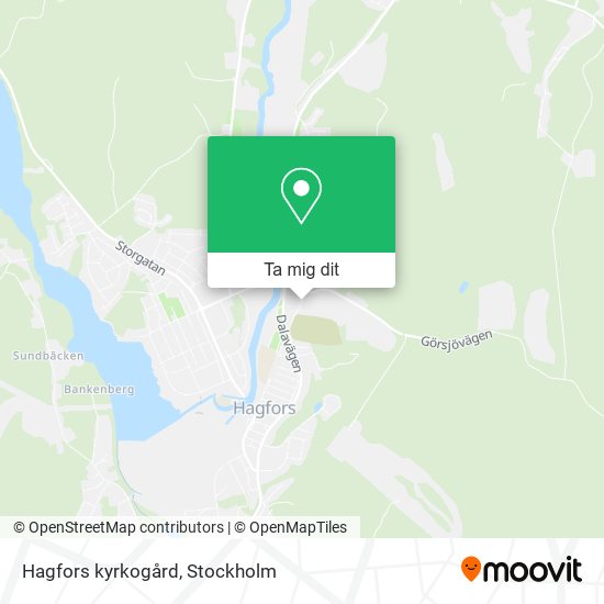 Hagfors kyrkogård karta