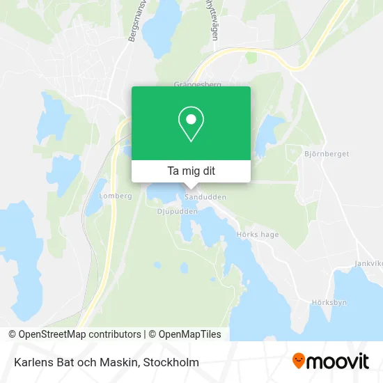 Karlens Bat och Maskin karta