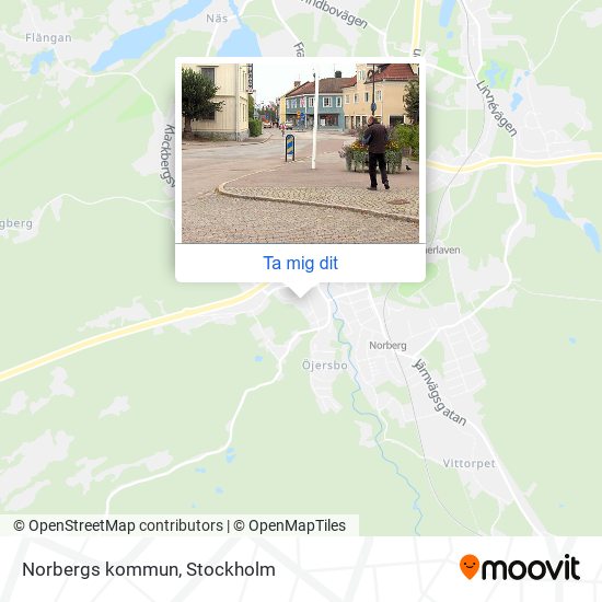 Norbergs kommun karta