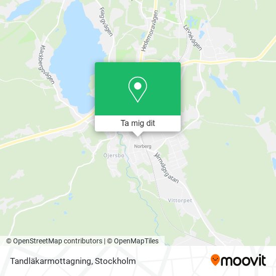 Tandläkarmottagning karta