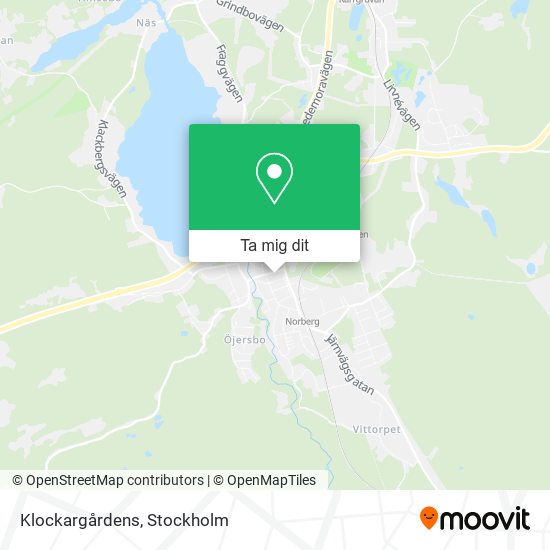 Klockargårdens karta