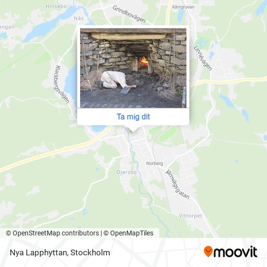 Nya Lapphyttan karta