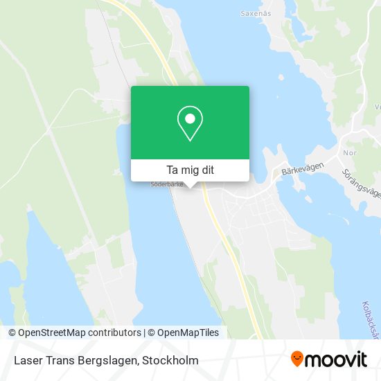 Laser Trans Bergslagen karta