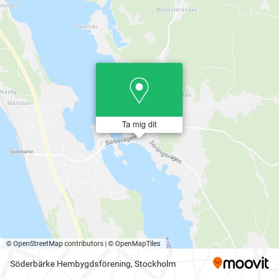 Söderbärke Hembygdsförening karta